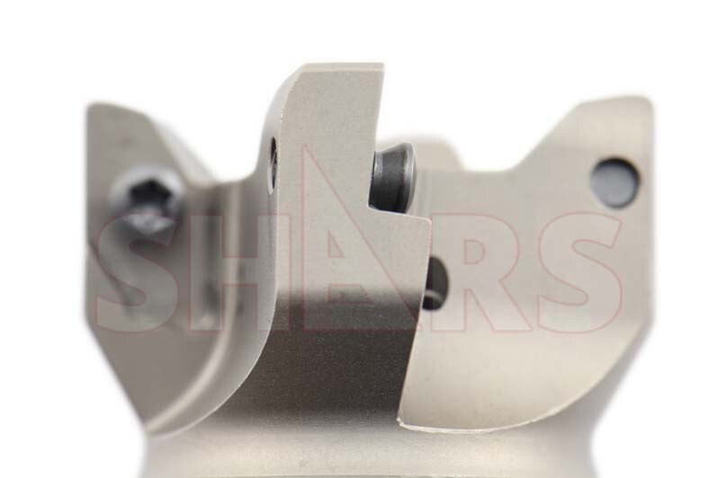 Shars 2″ 90 Degree Square Shoulder Indexable Face Mill for VPGT Insert NEW P[
