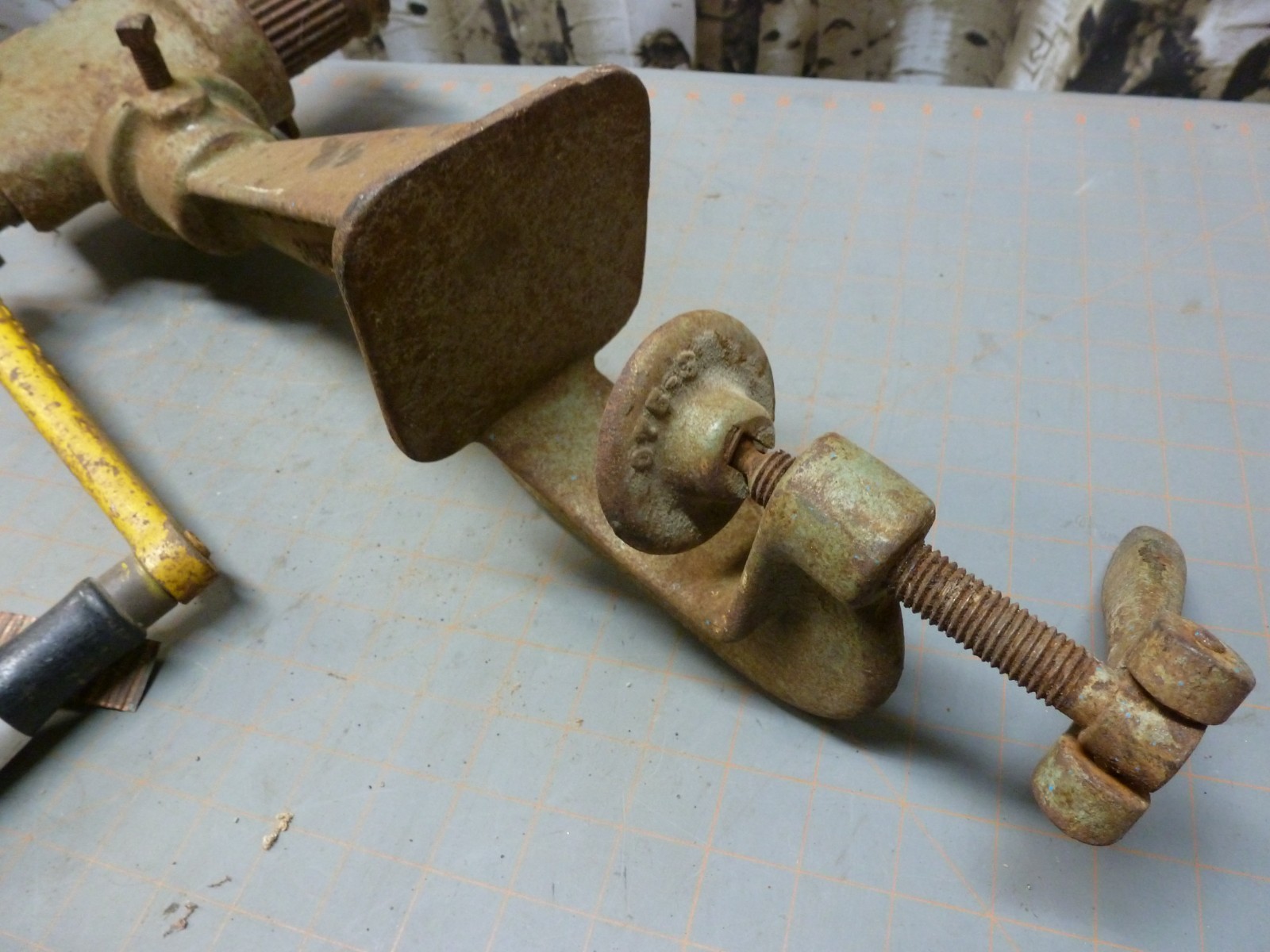 VTG Pexto, Peck Stow & Wilcox Model 0581 Hand Crank Crimping Flanger Machine