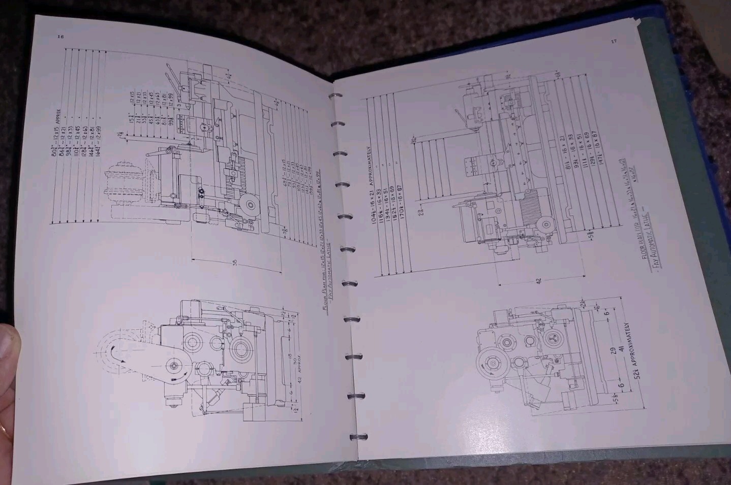 Jones & Lamson FAY Automatic Lathes Operating Instructions Manual ORIGINAL Book!