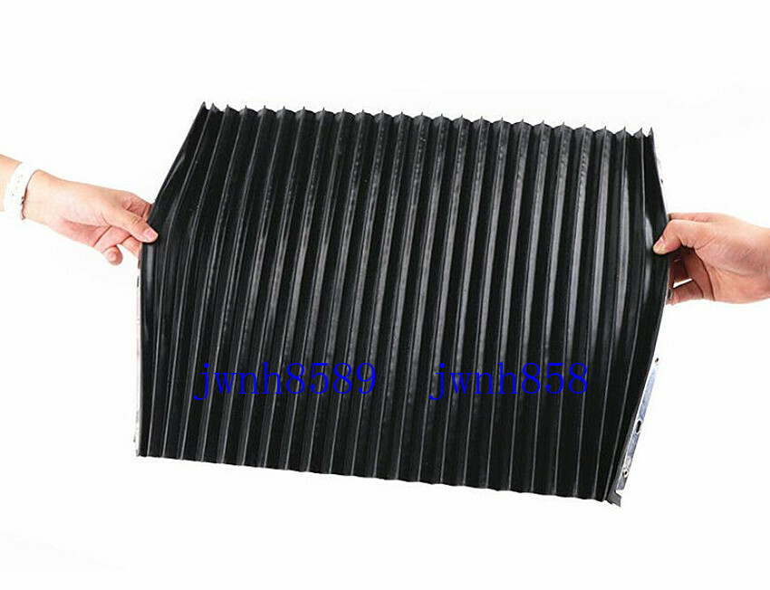 Bridgeport Milling Machine Accordion Type&Retractable Way Black Rubber Cover New