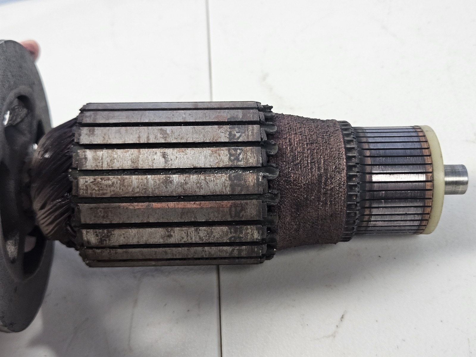 Black & Decker 741 Two Speed Magnetic Drill Press Motor Field Armature for Parts
