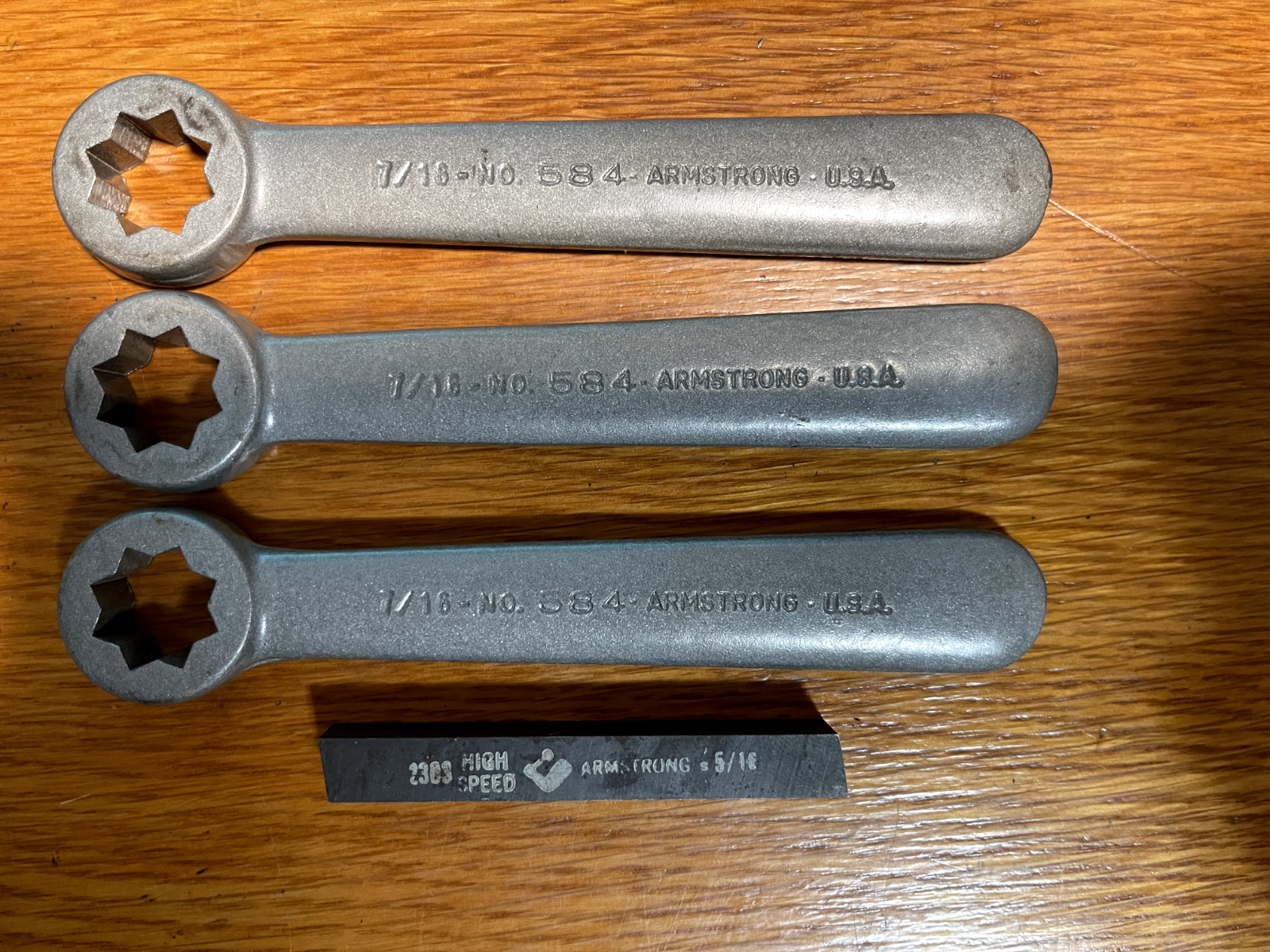 ARMSTRONG NO. 1-R / 1-L/ 1-S LATHE TOOL HOLDER / LATHE