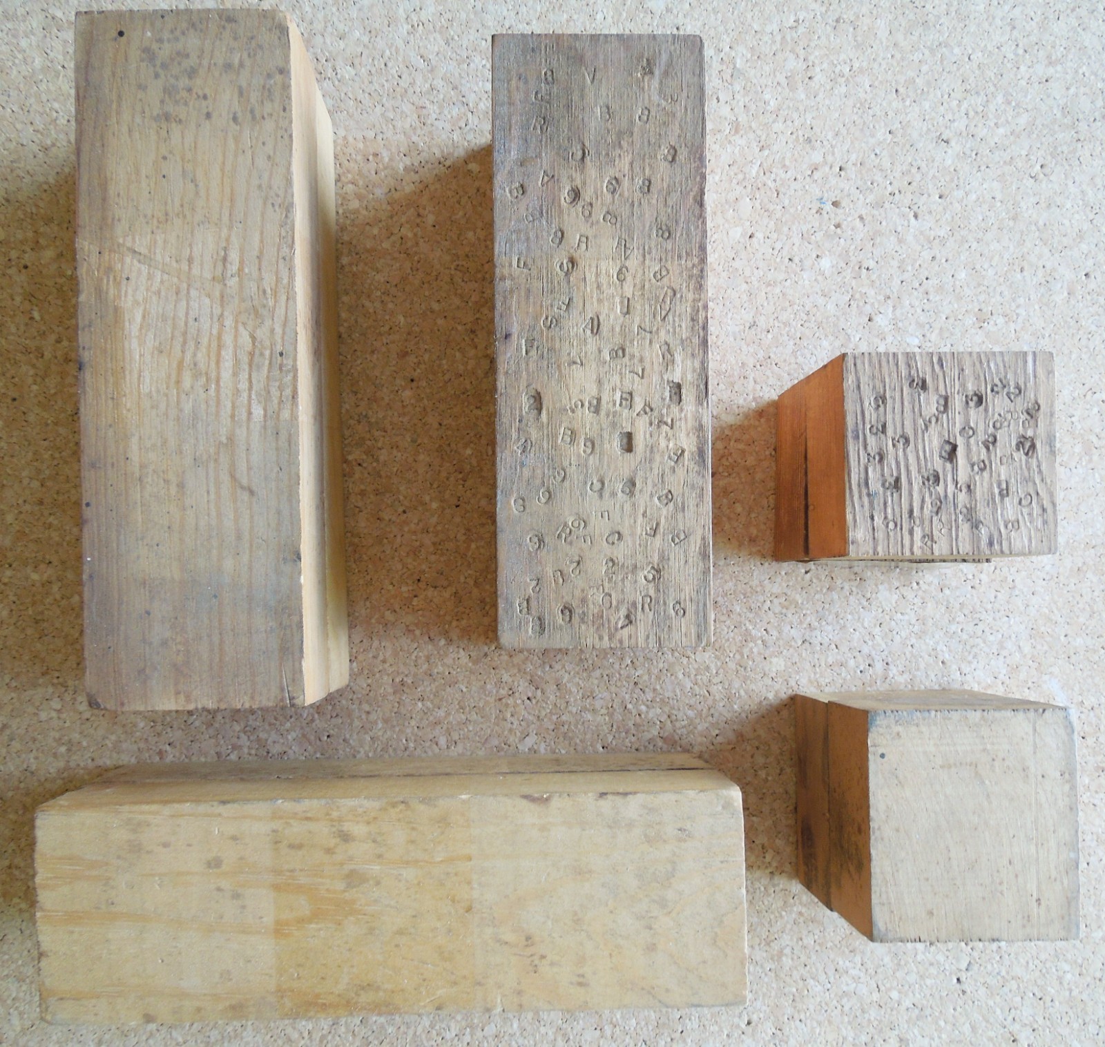 5 Boxes Vintage Sears Roebuck & CO Machine Cut Steel Letters & Numbers