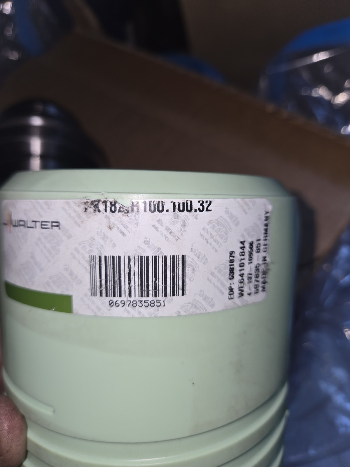 Walter Tools AK182.H100.100.32 DIN 69893-1 Hydraulic Expansion Chuck