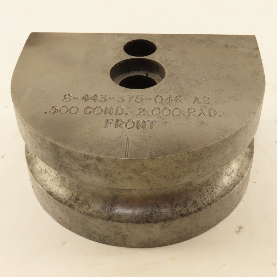 Tube Bender Die 0.500″ Cond. 2″ Radius