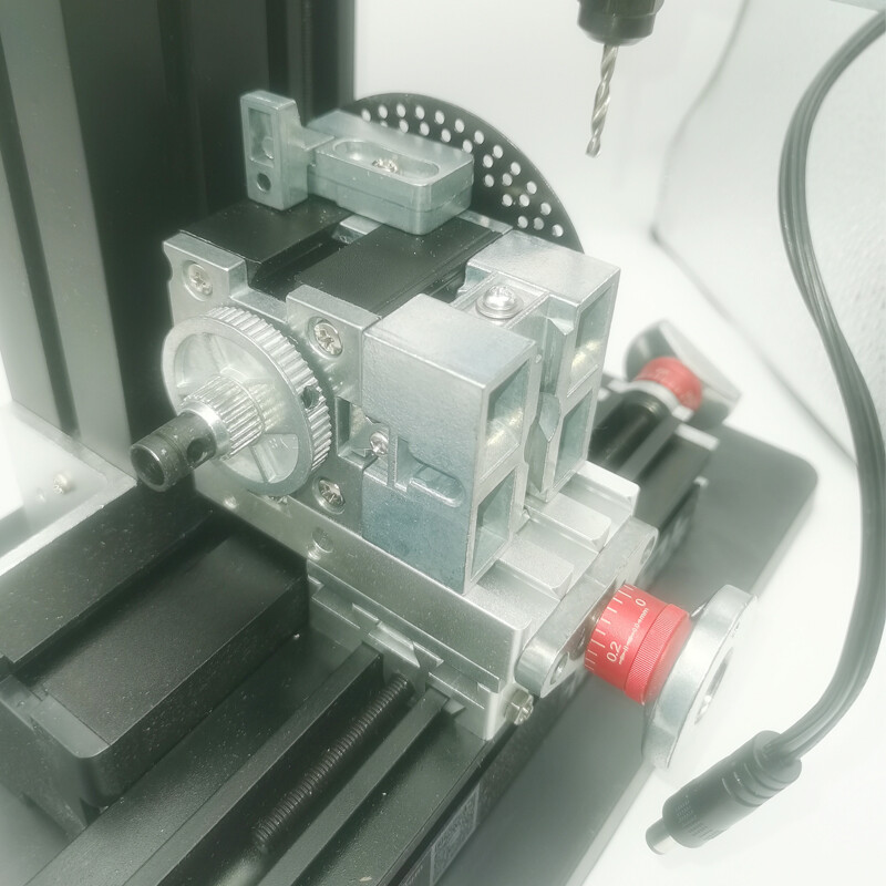 CNN Metal Indexing Milling Machine DIY 6 Axis Drilling Milling Machine 60W Lathe