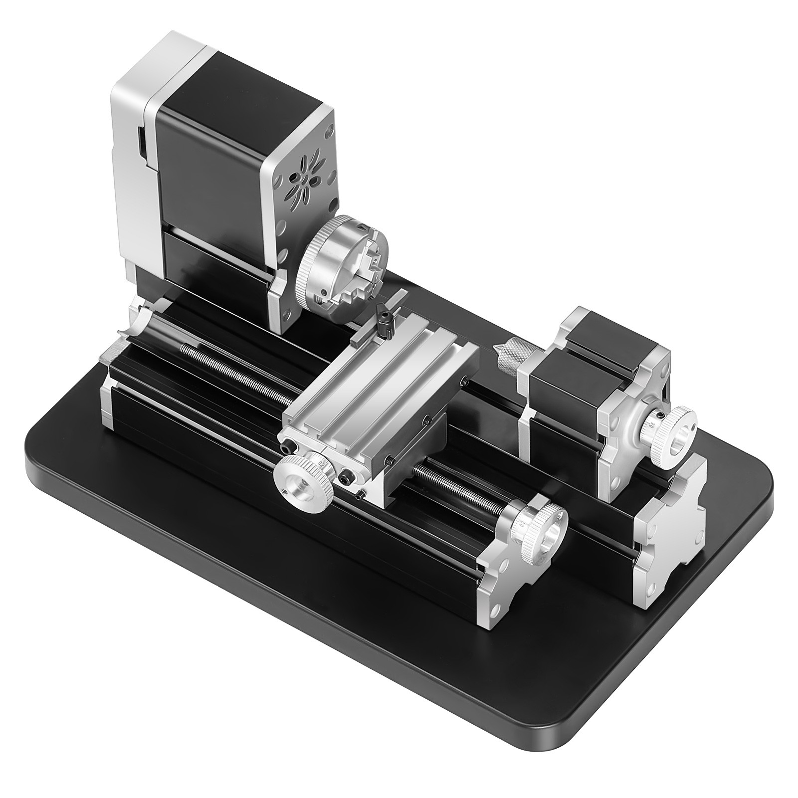 Uimoso Educational Mini Metal Lathe Machine 2.76 x 5.12 in, 36W, 20000 RPM