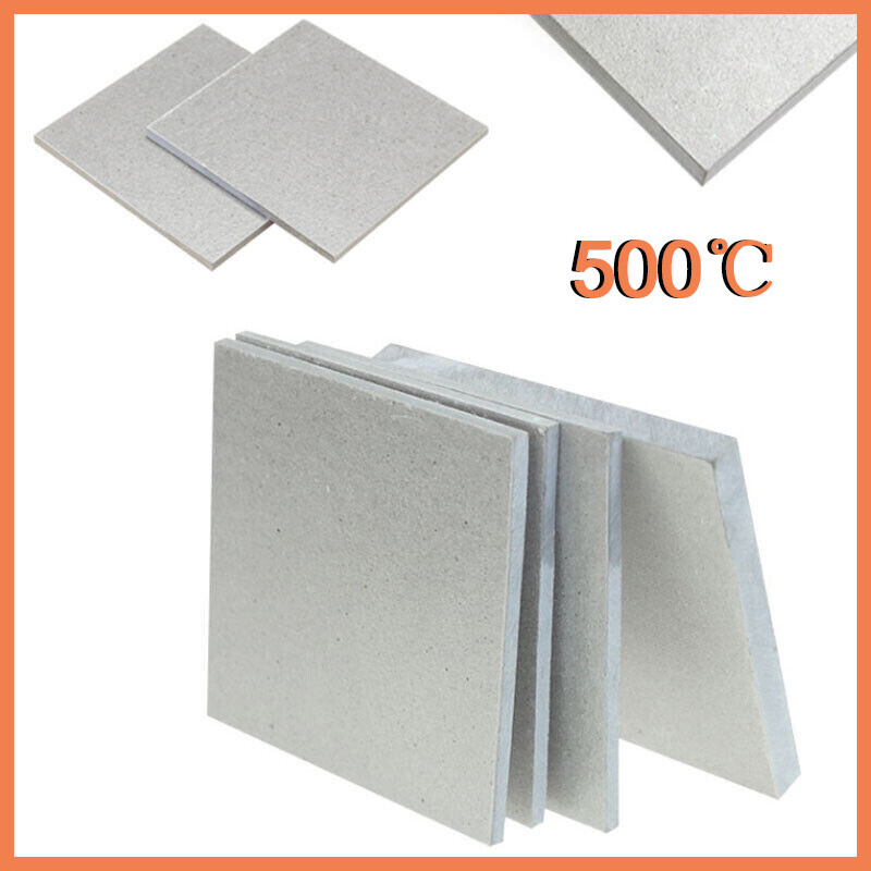 GlassFiber Plate Sheet Heat Shield Sheet 500℃ Temp Insulation Board Panel Plate