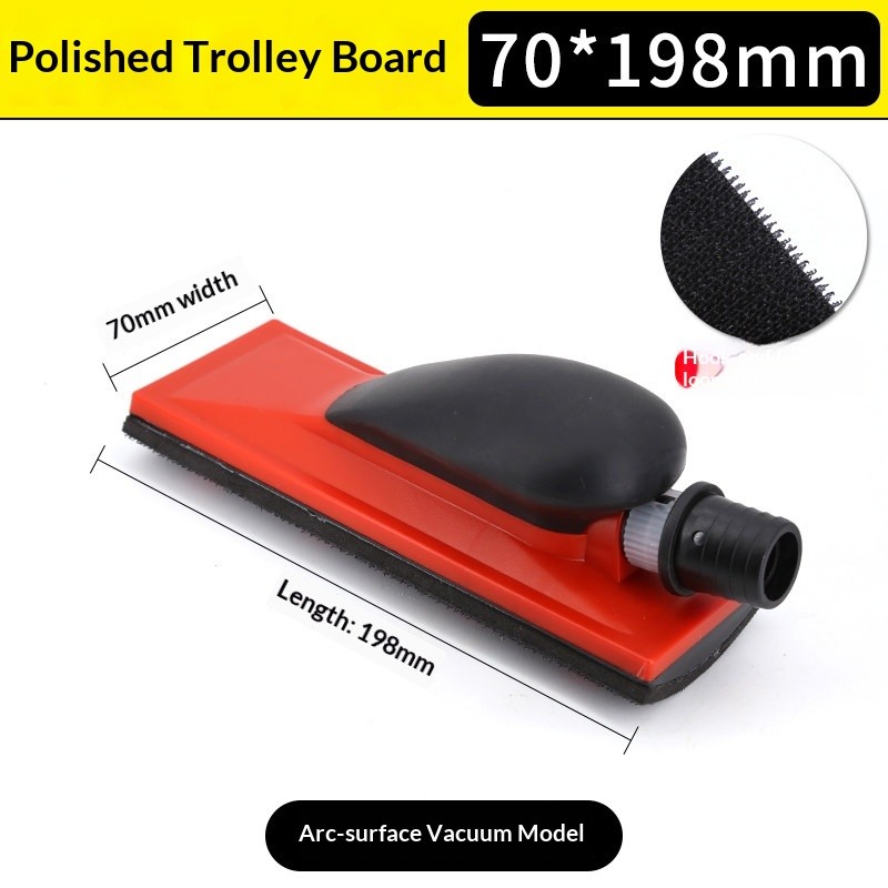 Rectangular Dry-grinding Hand-push Plate Automotive Putty Sanding Tool