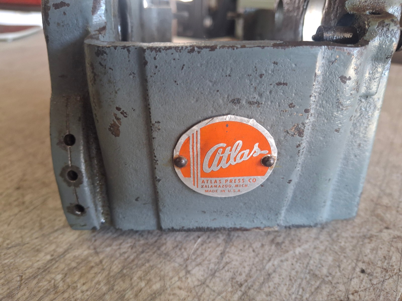 Vintage Atlas Craftsman 618 6″ Lathe Headstock M6-2 Casting Housing