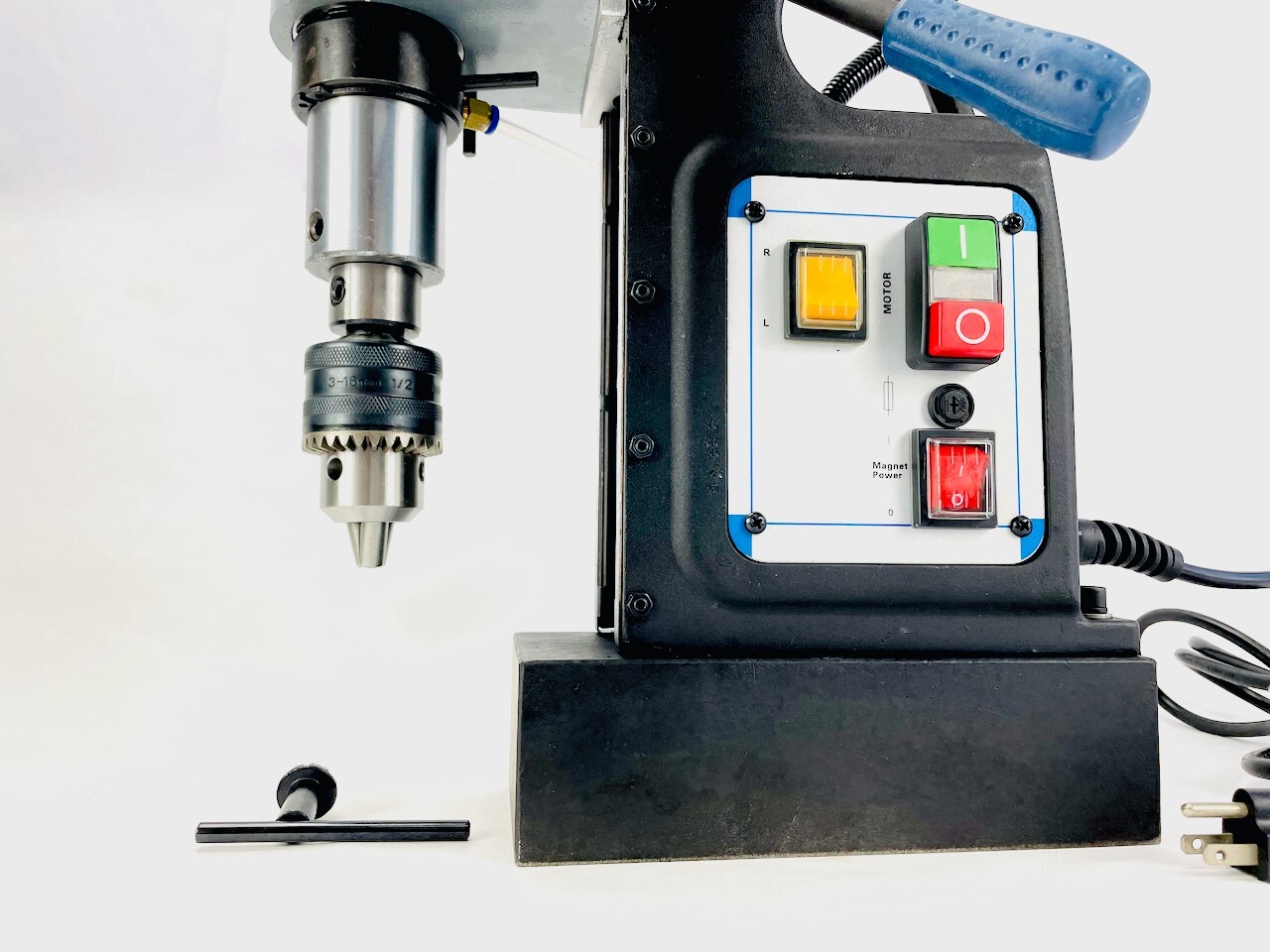 BLUEROCK TYP-75 Magnetic Mag Drill Press 2-Speed Reversible fits Hougen Cutters
