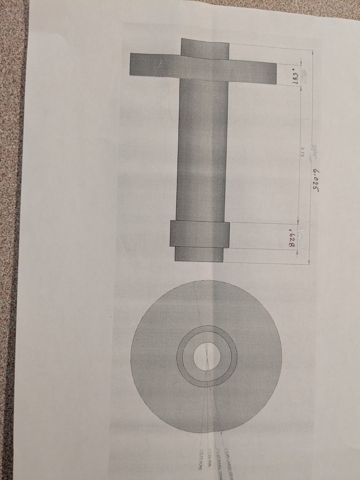 South Bend 9 or 10K lathe Backgear