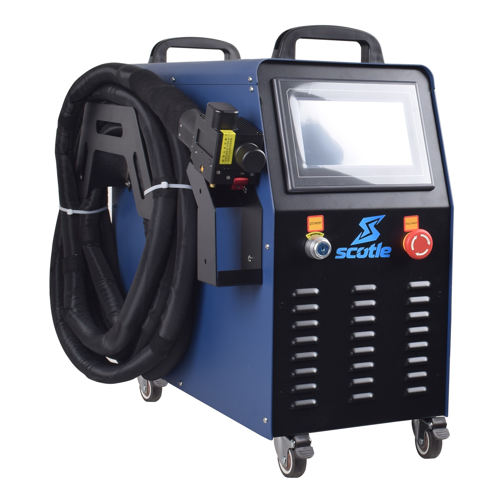 Portable Raycus 1500W Fiber Laser Cleaning Machine Air Cooling Laser Cleaner