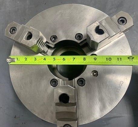 BUCK AT123RC 12″ 3 Jaw AT Manual Lathe Chuck – L1