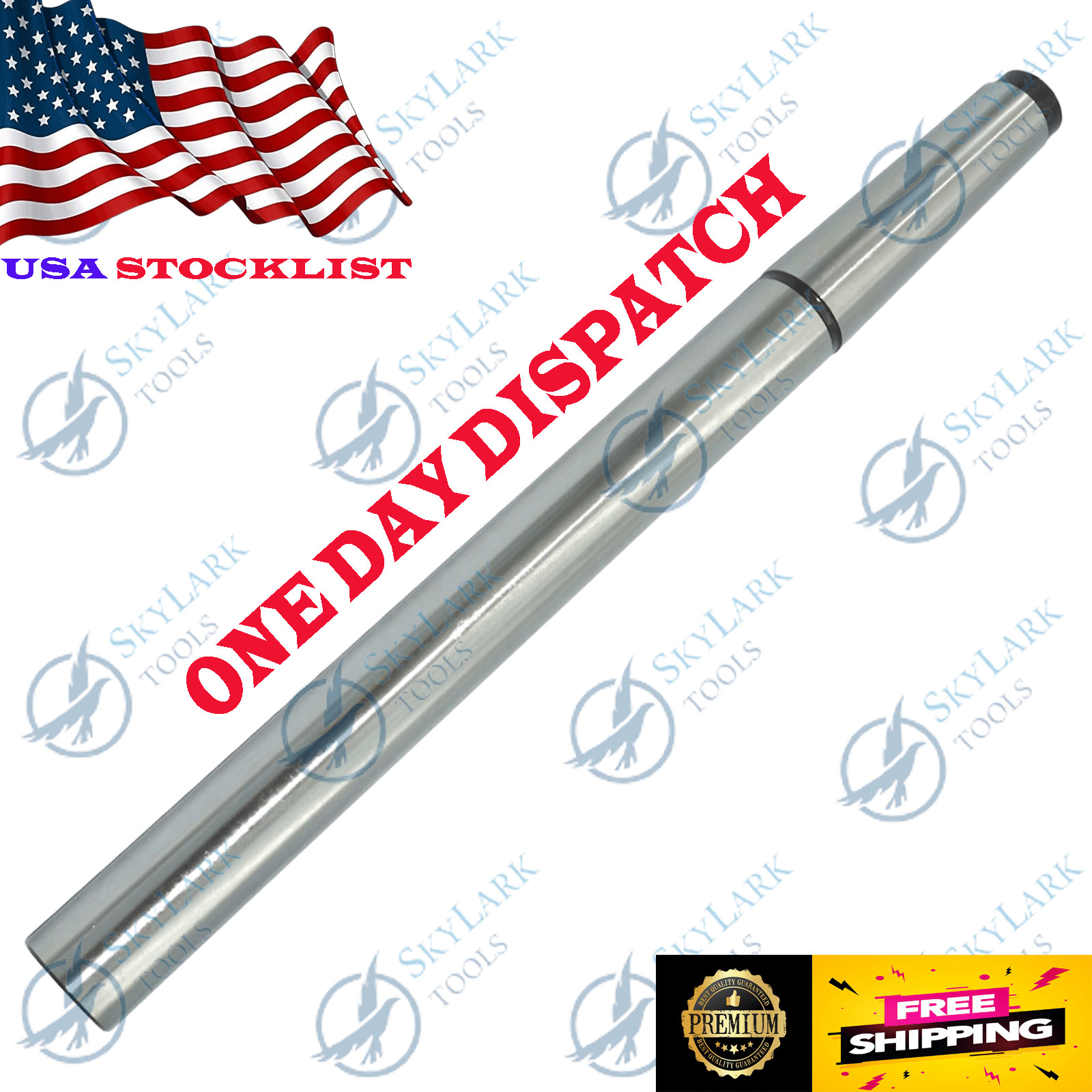 New Lathe Mandrel Alignment Test Bar 4MT 15-1/4″(385mm)