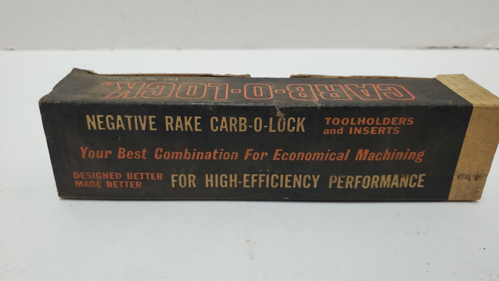 CARBOLOY CARB-O-LOCK SDL 85-5 TOOL HOLDER WITH CARBIDE INSERT, TURNING, LATHE