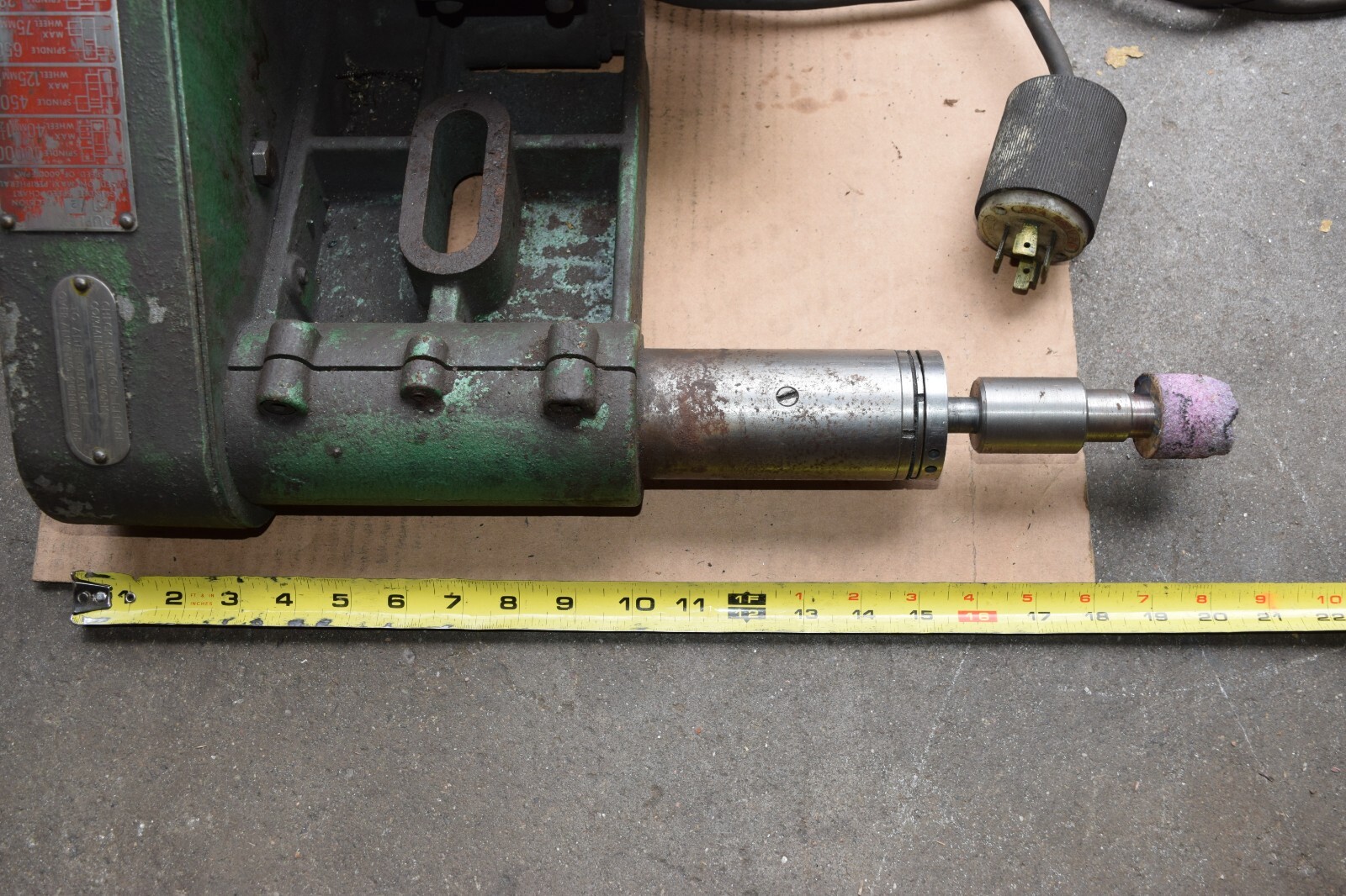 Duplex Electric Grinding Attachment Tool Post Grinder