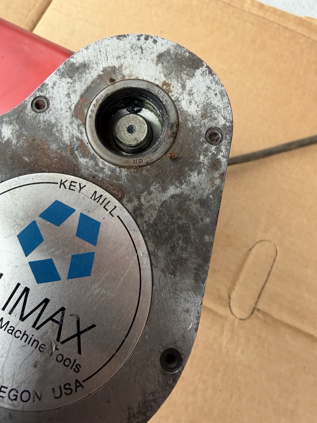 Climax Portable Key Mill Variable Speed Keyway Milling Machine USA (POWERS ON)