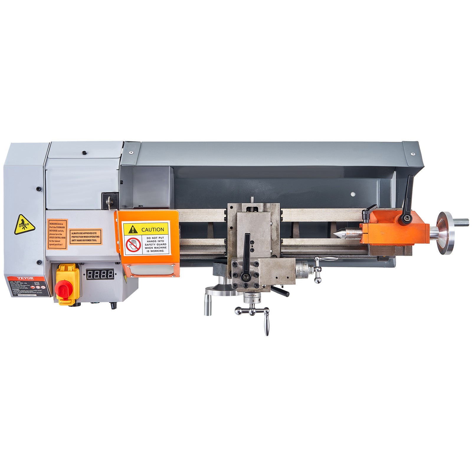 VEVOR Metal Lathe Power Lathe 7” x 13.78” 0-2200 RPM Continuously Variable