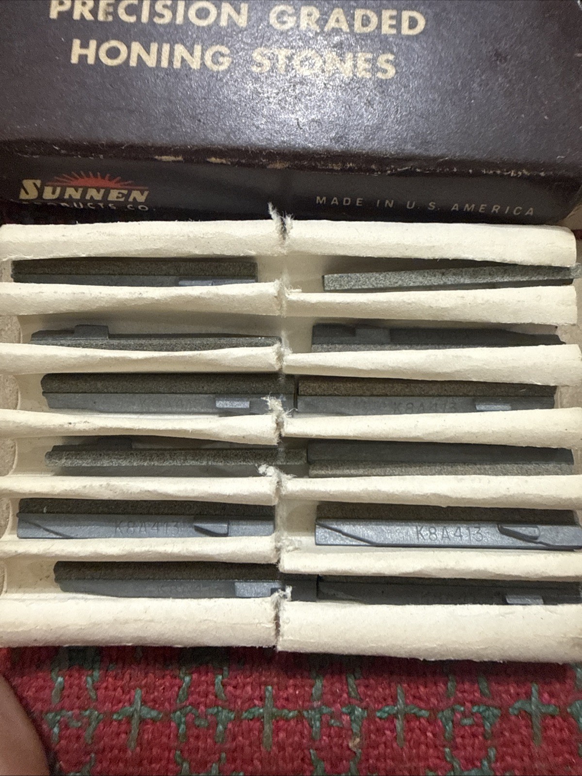 Sunnen K8-A Stones 12 In Box 🇺🇸 New
