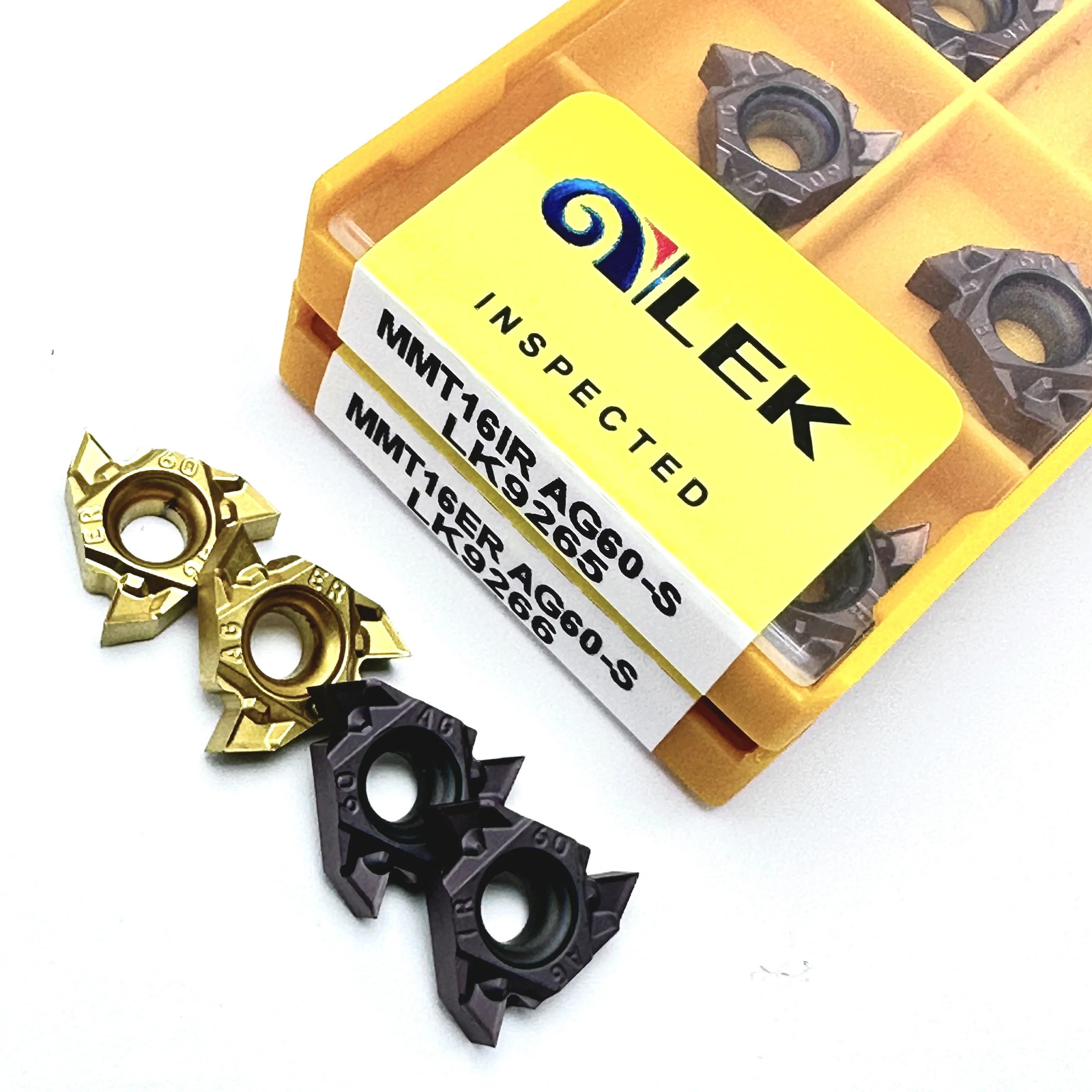Thread Turning Insert MMT16ER MMT16IR AG60-S Steel Processing CNC Lathe Tool