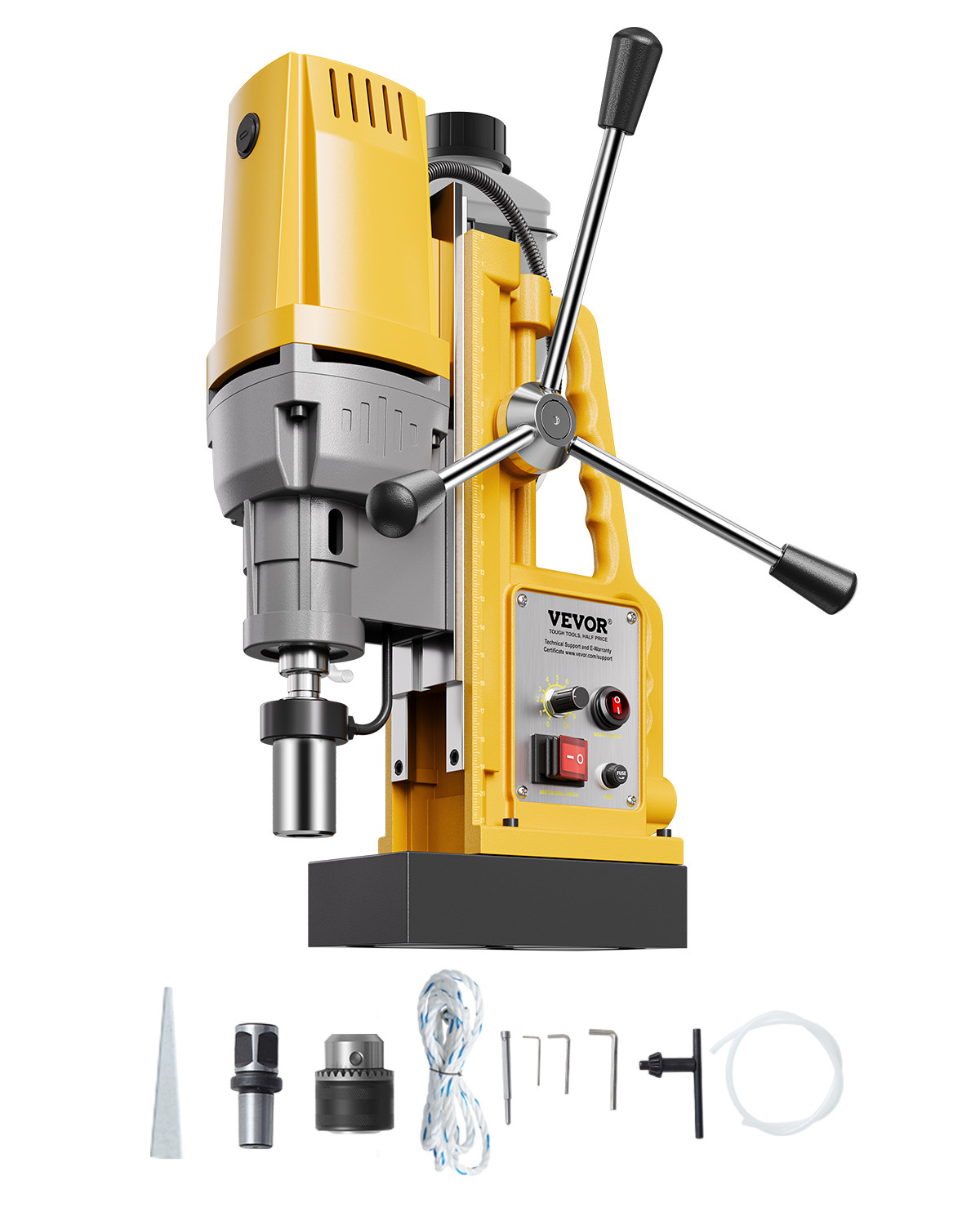 VEVOR Magnetic Drill 1400W 2922 lbf Mag Drill Press 2 in Boring Diameter