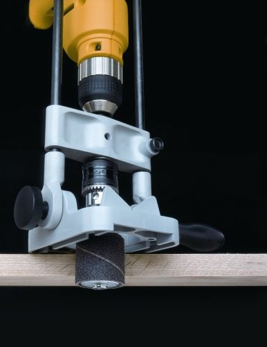 General Tools Precision Drill Guide for 3/8in or 1/2in Power Drills Portable Lig