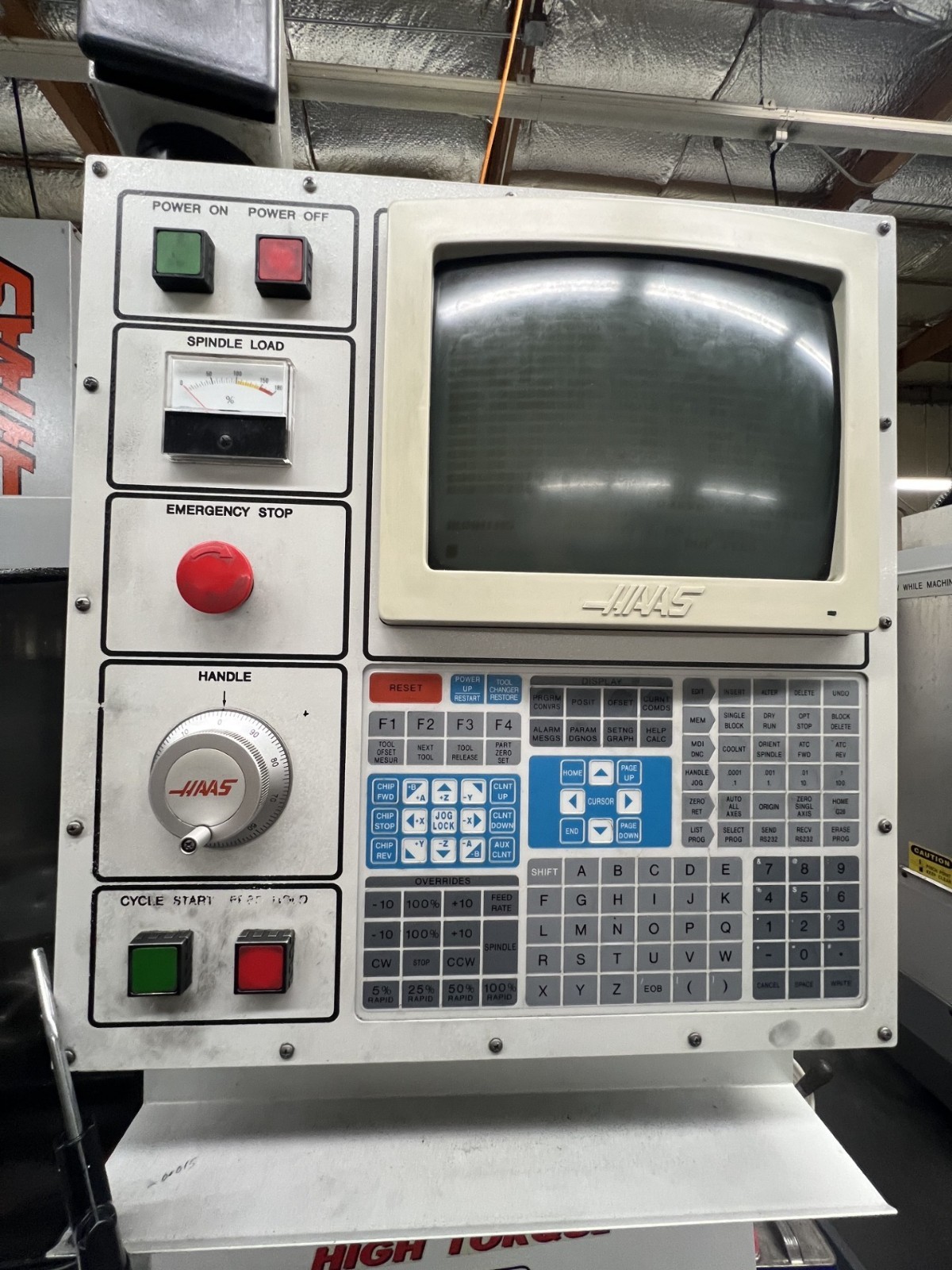 1996 Haas VF-3B CNC Vertical Machining Center | Geared Head | New Spindle 2018