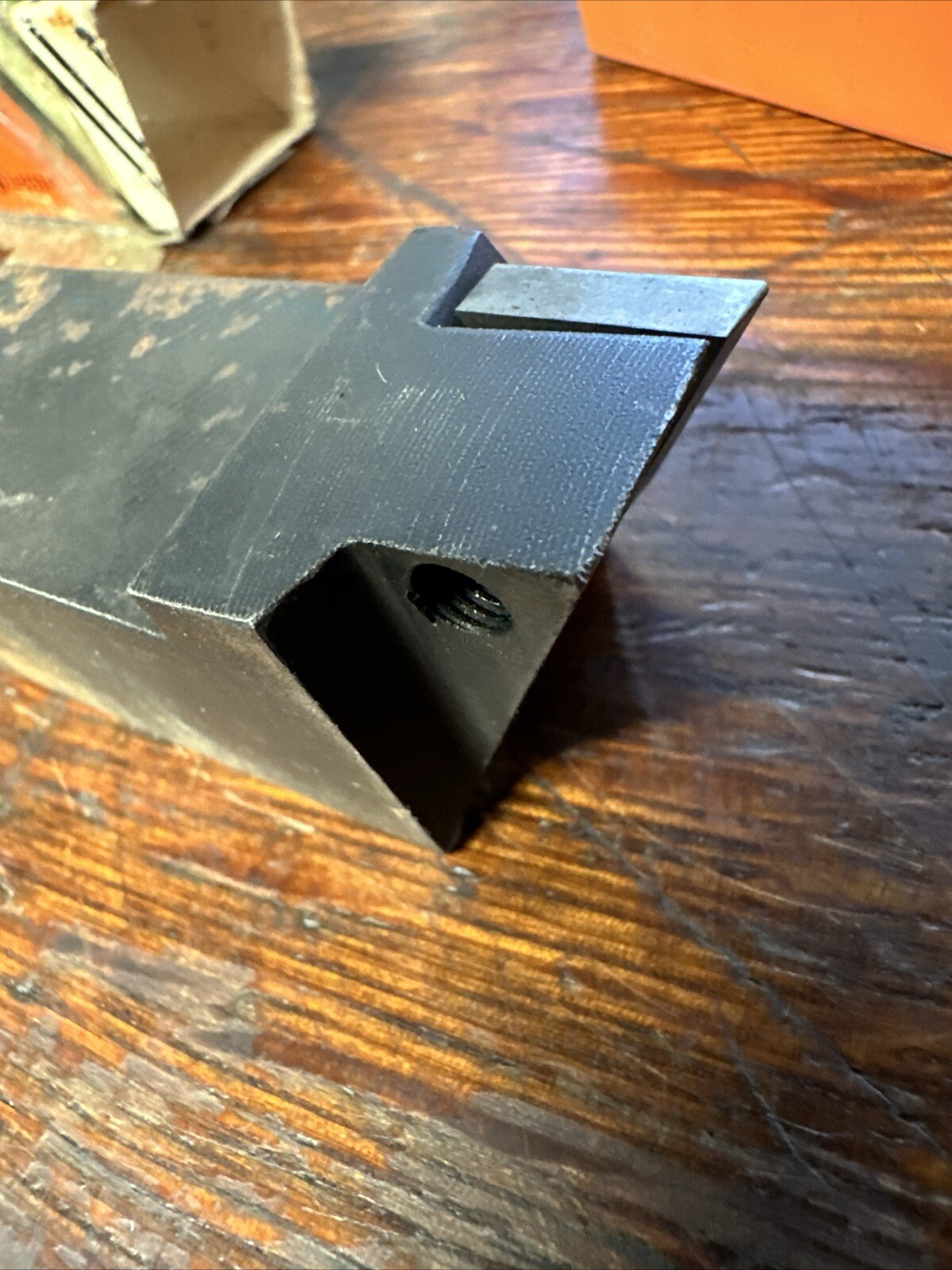 CARBOLOY CARB-O-LOCK PTJPLS 85-4 TOOL HOLDER WITH CARBIDE INSERT, TURNING, LATHE