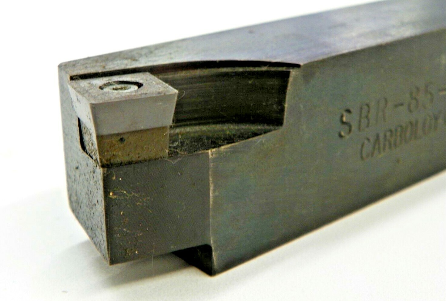CARBOLOY LATHE HOLDER SBR-85-4P AND SPMM 432 CARBIDE INSERTS Q050S