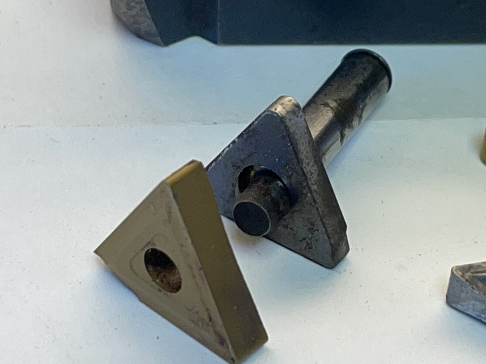 CARBOLOY TFR-84-4 THREADING LATHE TOOL HOLDER 1-1/4” X 1” W/ Inserts (L4)