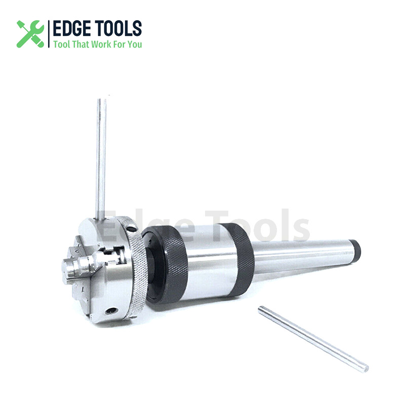 3MT Revolving Center MT3 Shank 65mm 3 Jaw Self Centering 2-1/2″ Mini Lathe Chuck