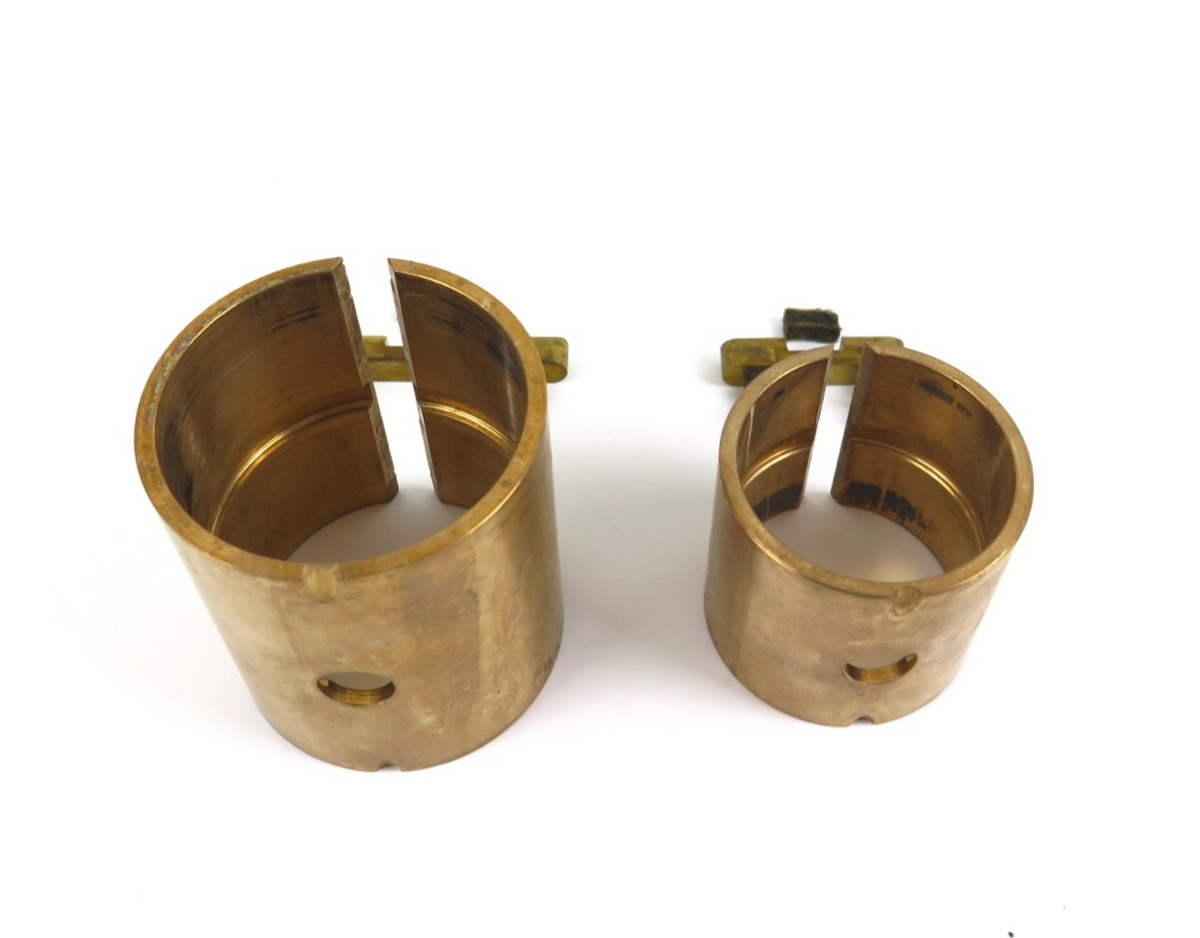 South Bend 13″ Lathe Large Bore Spindle Bronze Bearings & Expanders