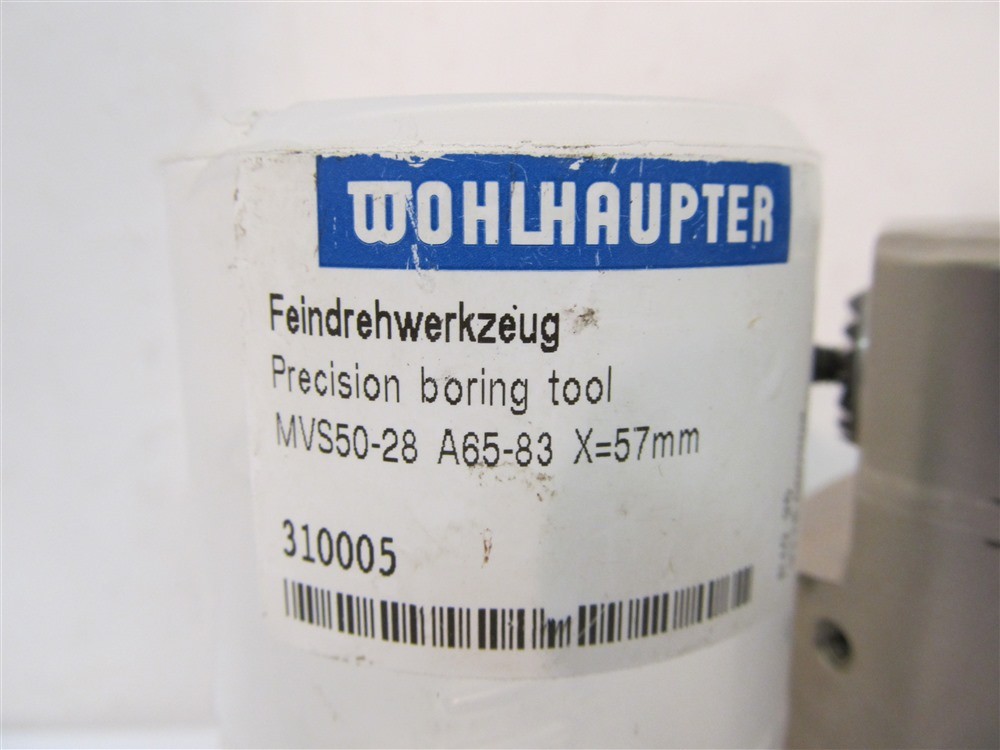 Wohlhaupter / Allied Tool 310005, 65mm to 83mm MultiBore MVS50-28 Boring Tool