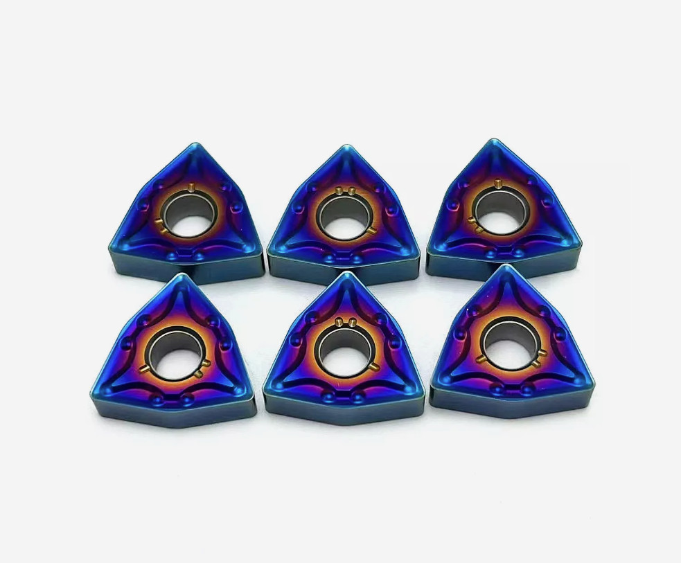 10Pcs Nano blue WNMG080404 WNMG080408 MA Carbide Inserts WNMG 431 432