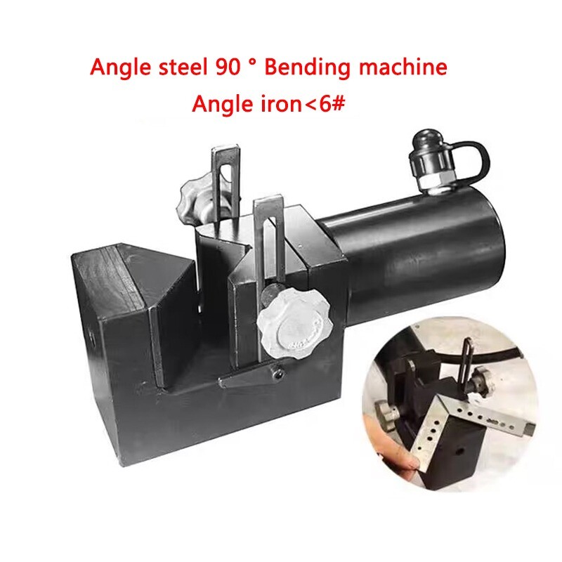 CAC-656 Electric Hydraulic Angle Steel 90° Bending Machine Angle Iron 90° Bender