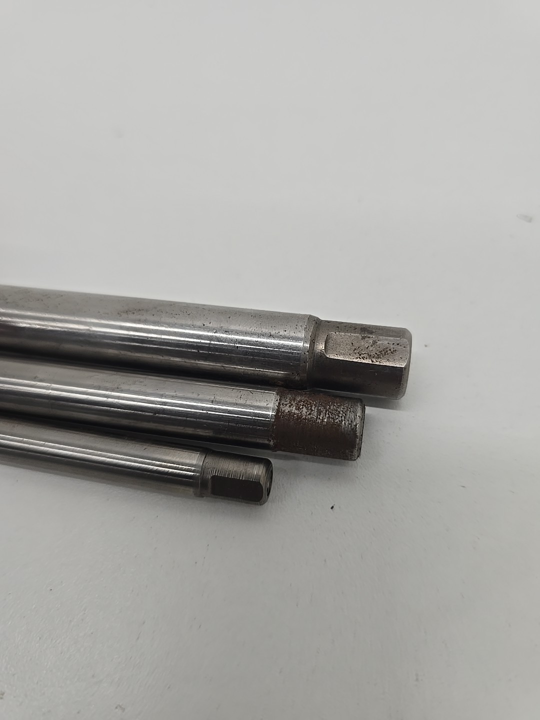 (3) Chicago Latrobe Lathe Mandrels 5/8″, 1/2″, 3/8″ Type 54