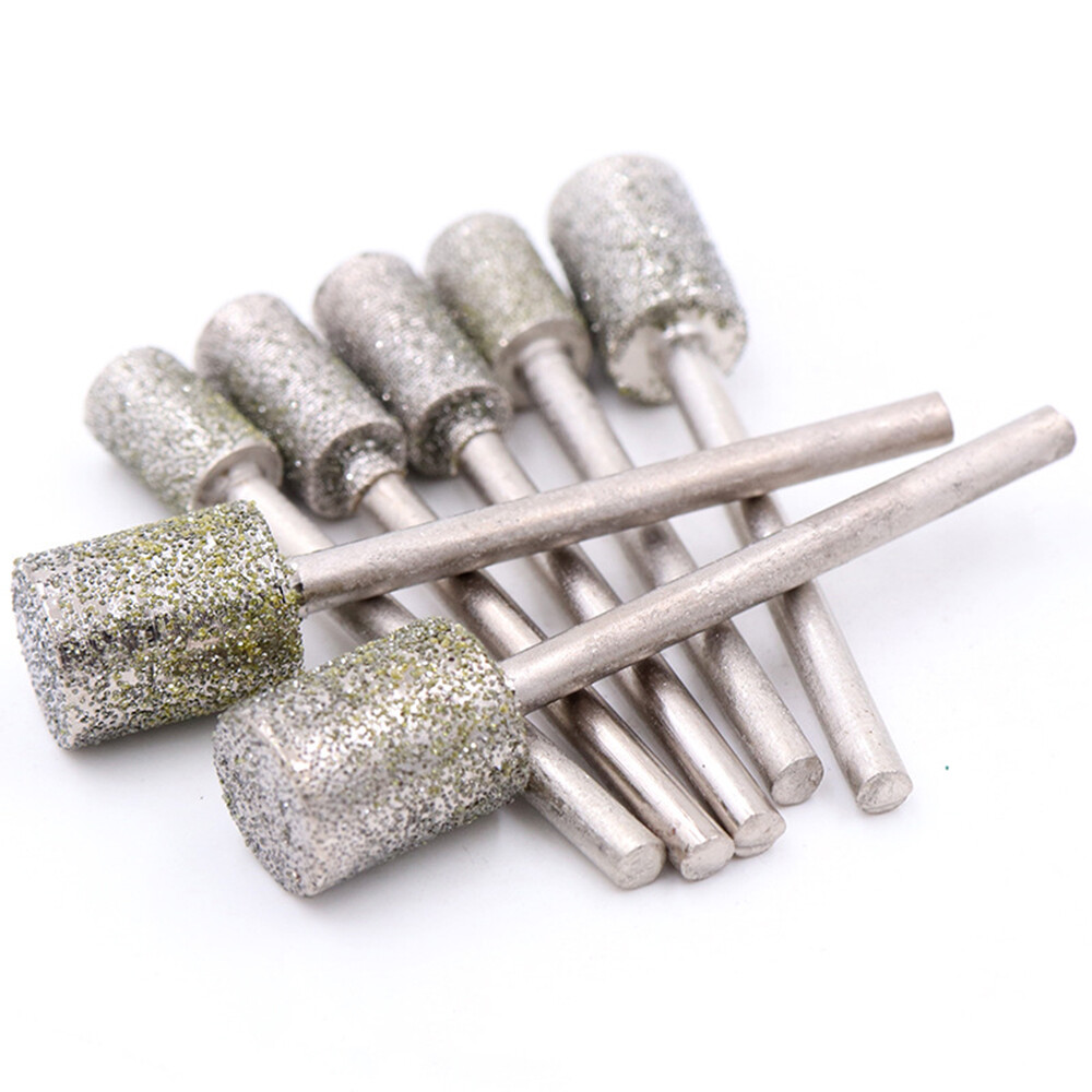 1/5/10pcs Diamond Grinder Drill Bits for 0.5mm-10mm Diamond Grinding Pen Router