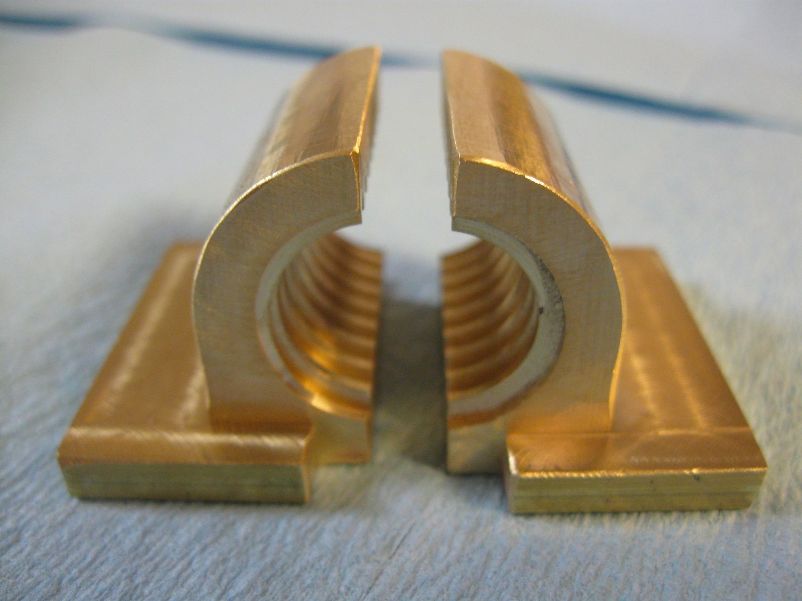 Atlas / Craftsman 9-12 9″, 10″ & 12″ Lathe Half Nuts / Split Nut 5/8″-8 Thread