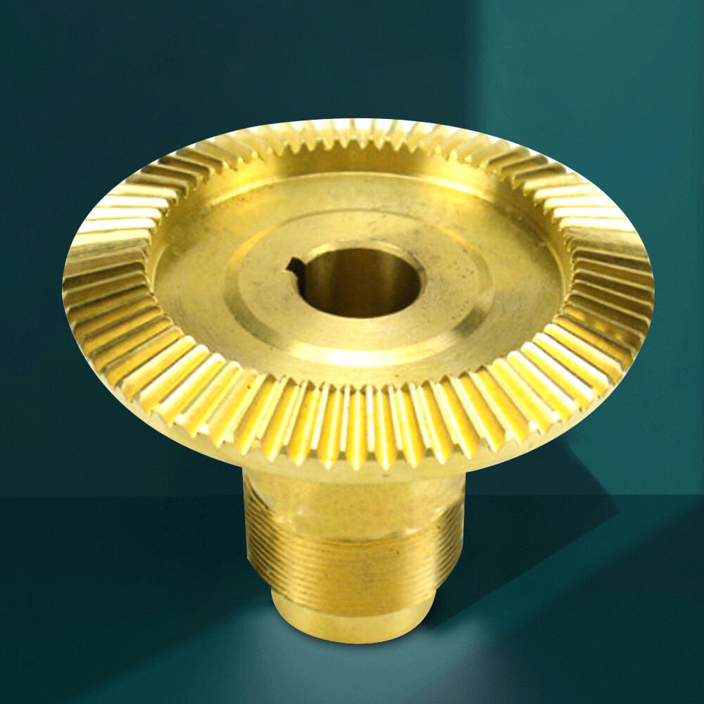 Servo Power Feed Bronze Gear Brass Straight Mill Gear Bevel Teeth for Bridgeport
