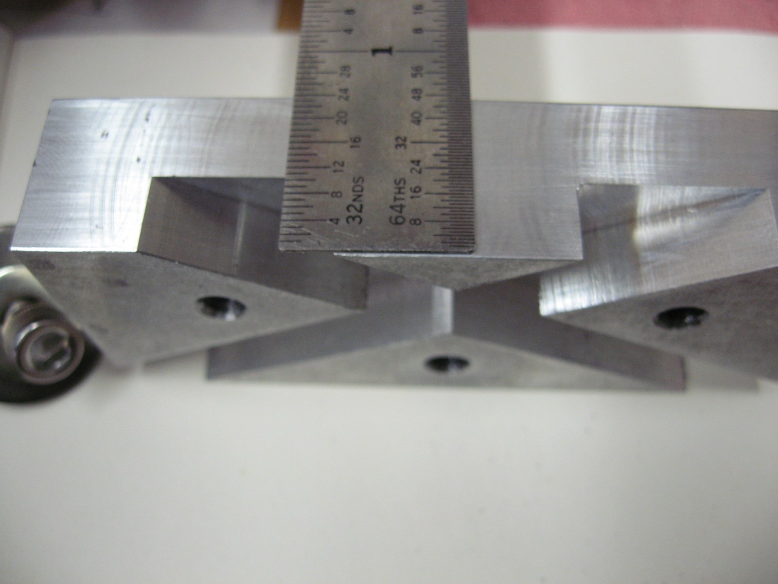 Lathe Tool Bit Grinding Jig, 60 Degree Grinding Jig for 3/8″ Thread Cutting Bits