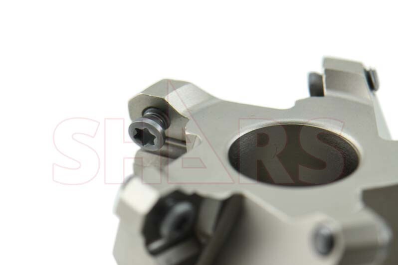 Shars 2″ 45° Indexable Face Mill for OFKT Insert 5 Flutes 1.75 OAH NEW P[