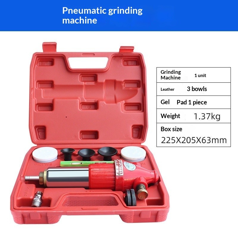 Industrial Grade Pneumatic Valve Lapping Machine Professional Grinding Kit