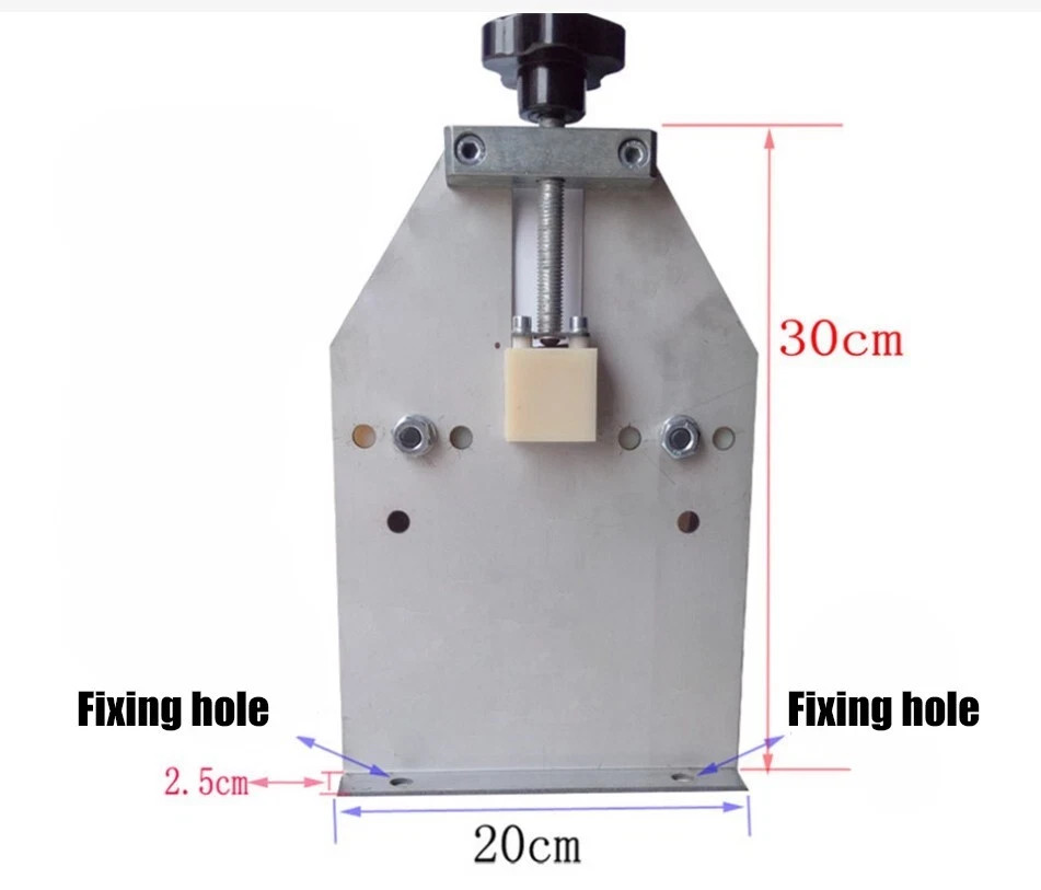 6-16mm Hollow Aluminum Strip Bender Manual Aluminum Bar Bending Machine