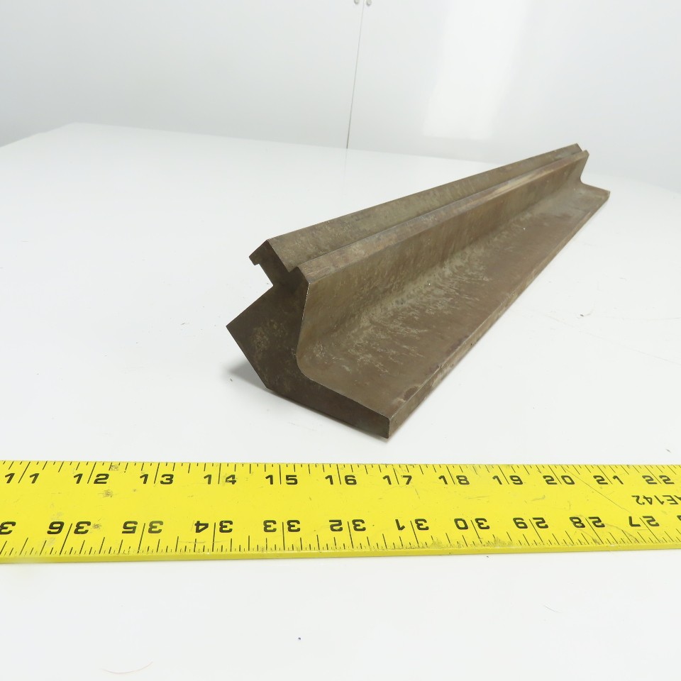 36″ Long 85° V-Forming Press Brake Gooseneck Die Punch 1/2″ Safety Tang