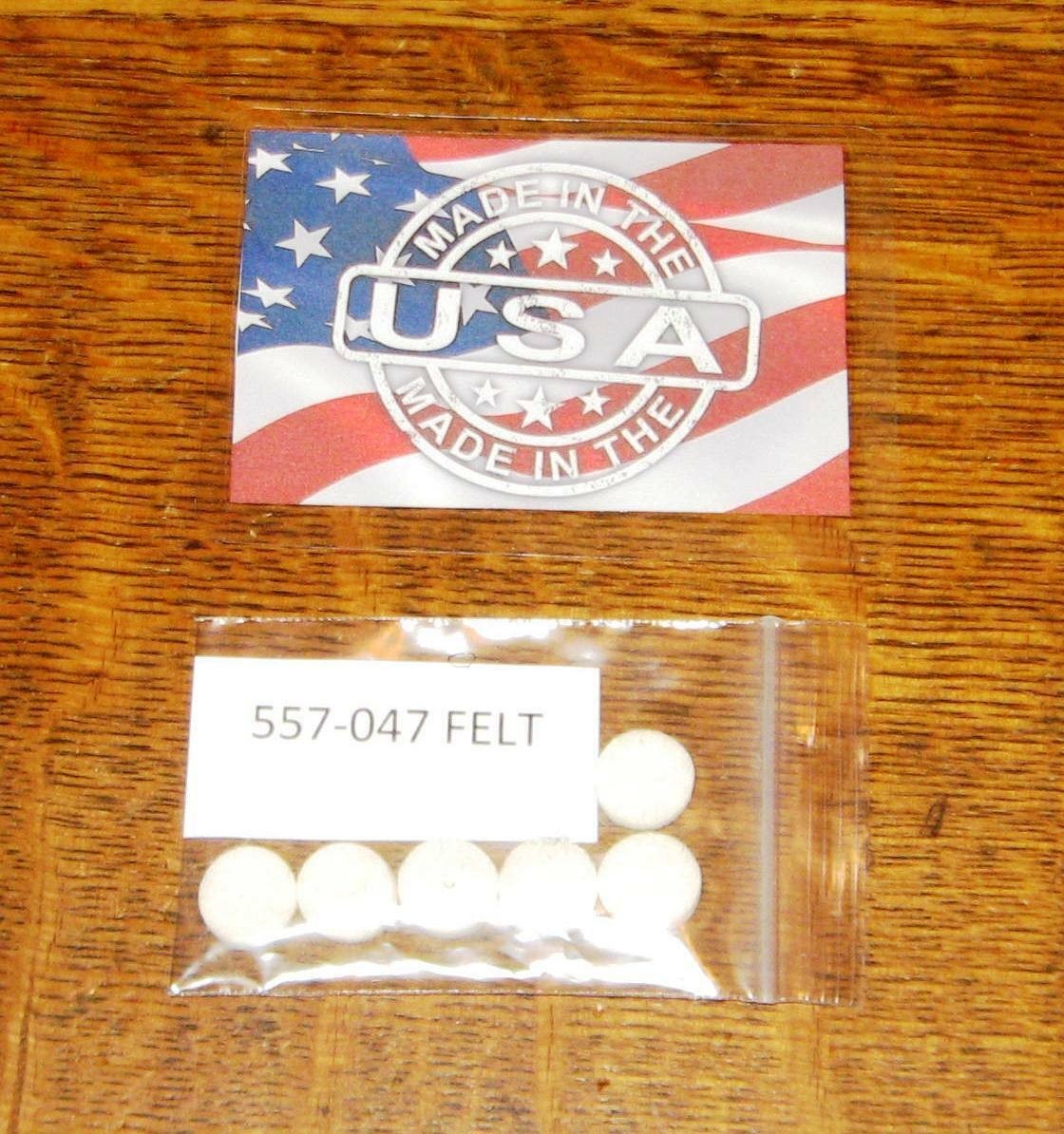 Atlas 10 Lathe Countershaft 4 Felt Washers Part # 9-111 / 7 Shaper 557-047 felt