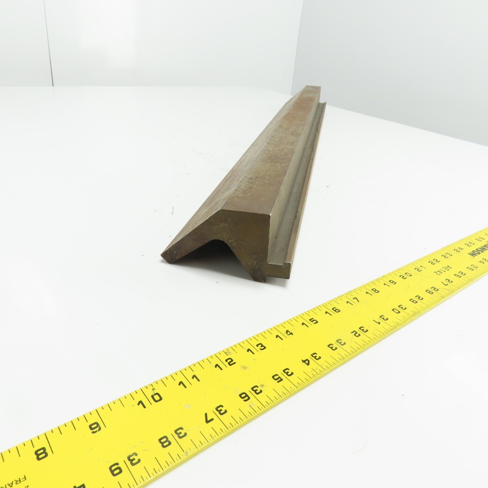 36″ Long 85° V-Forming Press Brake Gooseneck Die Punch 1/2″ Safety Tang
