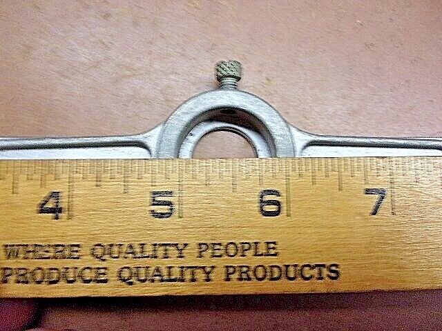 Vintage Unbranded Machinist 1″ Die Handle 9″ Long 4.2 Oz. Clean Old User LQQK!