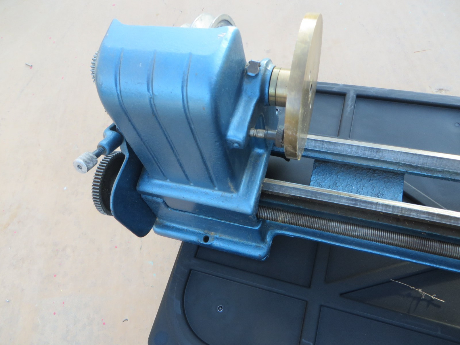 Vintage Craftsman Mini Lathe 1930s Blue