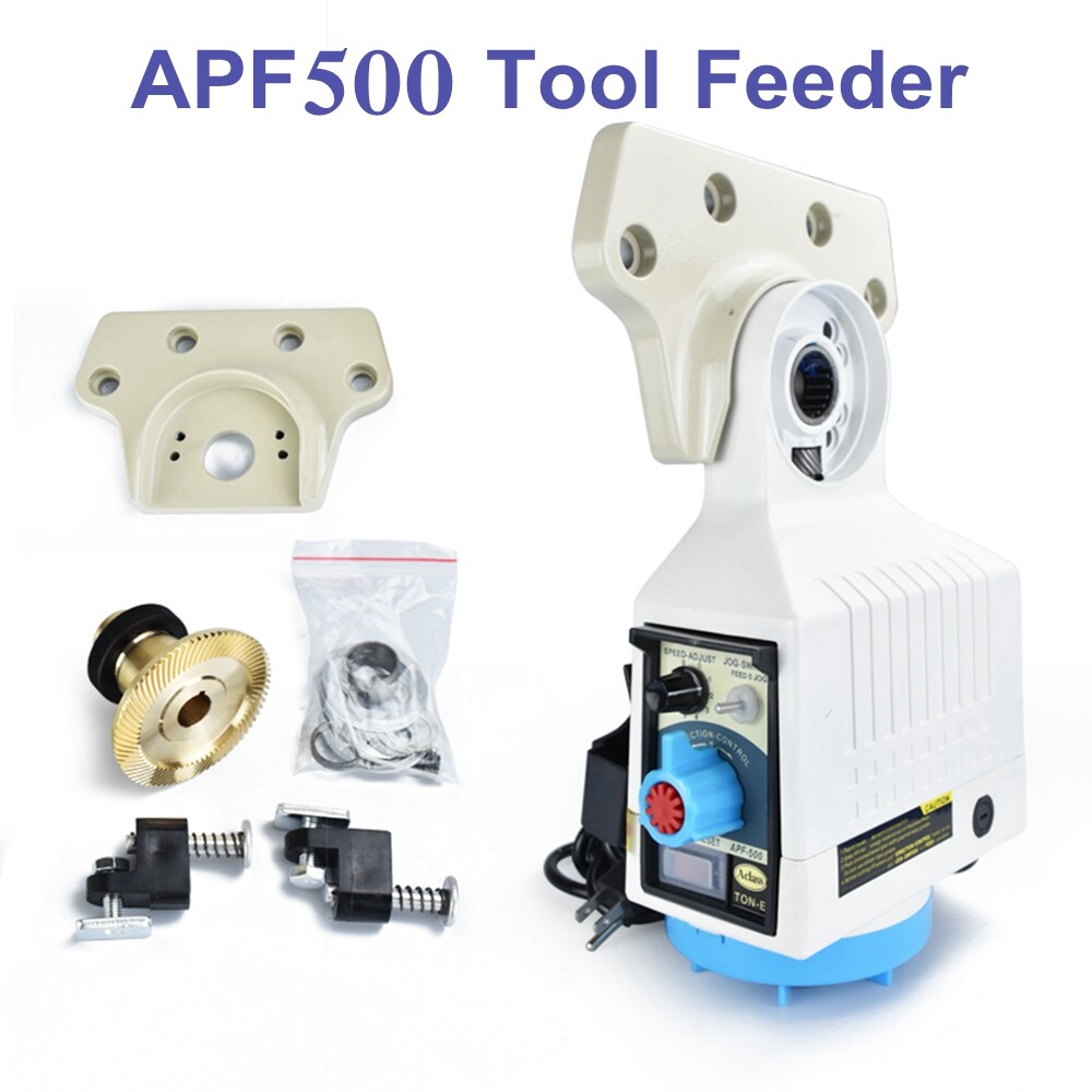 110V Electronic Automatic Feed Milling Machine Tool Feeder APF500 Table Mill